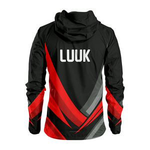 เสื้อแจ็คเก็ตกันลมกันฝน LUUK International รุ่นสั่งทำพิเศษสำหรับผู้ชาย สไตล์สตรีทแวร์ฤดูร้อน ผลิตจากไนลอน 100% พิมพ์ลายด้านหน้าตามสั่ง - Product Image 6