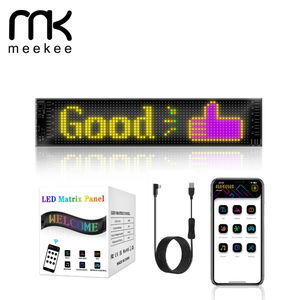 16*64mm desplazamiento mensaje Interior coche Flexible Led Panel - Product Image 1