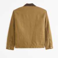 Blouson Bomber en Toile Lavée Personnalisé avec Logo OEM pour Hommes – Hiver, Coupe-Vent Écologique, Respirant, Séchage Rapide, Style Urbain