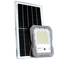 Caméra de sécurité CCTV en aluminium, étanche IP66, 200W, 6000K, lumière du jour, projecteur LED solaire pour rue