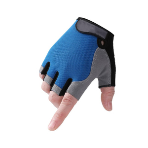 Guantes de Ciclismo Profesionales Transpirables para Hombre y Mujer, Antideslizantes con Palma de Silicona, para Deportes al Aire Libre, Ciclismo de Carretera, Medios Dedos - Product Image 1