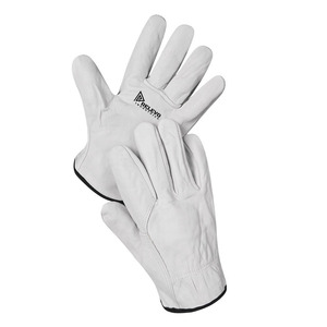 Gants de soudage en cuir de mouton véritable, anti-chaleur, haute qualité, personnalisables, pour travaux extérieurs, jardinage, conduite - Product Image 3