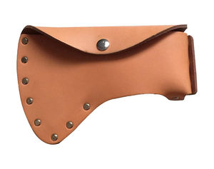 Hacha de camping de alta calidad al por mayor, funda de cuero hecha a mano para hacha, protector de cuero para cabezal de hacha - Product Image 3