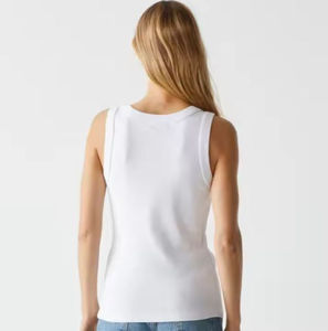 Comfortable and Stretchy Scoop Neck Workout Shirt for Women Material, Suitable for Gym and Outdoor Activities cheap price - Product Image 2