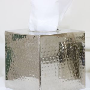 Stylish Designer Metal Tissue Box <b>Cover</b> With Modern Pattern For Living Room <b>Dining</b> Area And Office <b>Table</b> - Product Image 6