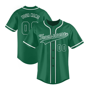 Camiseta deportiva de béisbol para hombre, estilo nuevo, material transpirable, con botones, ajuste cómodo para uso casual y entrenamientos. - Product Image 1