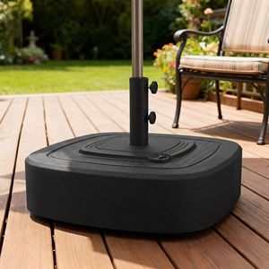 Base per Ombrellone da Esterno Impermeabile con Ruote, Supporto per Pali da 1.5''/1.9'' per Cortili, Palestre e Parchi - Product Image 2