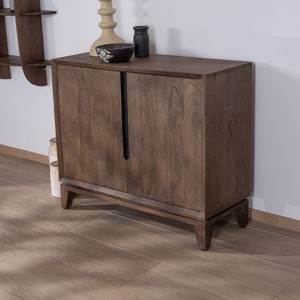 Unidad de almacenamiento de madera de mango de 2 puertas Vandana Royal Order - Product Image 6