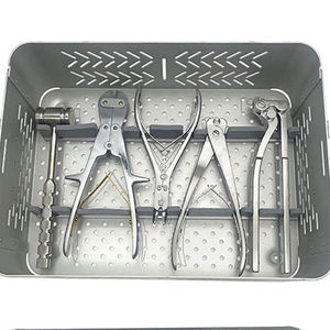 Kit chirurgical orthopédique de base de haute qualité pour petits animaux, en acier inoxydable allemand, pour la chirurgie des fractures, avec instruments médicaux. - Product Image 4