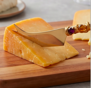 Stainless Steel <b>Cheese</b> <b>Knife</b> <b>Set</b> Of 3 With Gemstone Handles Durable Kitchen Tools For <b>Cheese</b> Serving And Kitchen Use - Product Image 6