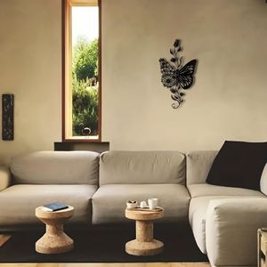 CIFbuy Decorazione da Parete Vintage Girasole in Ferro Battuto, per Giardino Botanico, Adatta a Più Stanze, Servizio di Montaggio Verticale in Metallo - Product Image 5