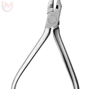 Pince orthodontique bec d'oiseau 12,5 cm argentée, instrument chirurgical dentaire manuel de classe I - Product Image 2