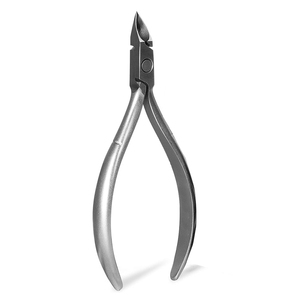 Tijeras para Cutículas Plateadas Mate Duraderas, Herramienta Profesional de Manicura para Recortar Piel Muerta y Cutículas con Precisión - Product Image 1