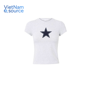 Camisetas estampadas de diseño minimalista para damas, colección de camisetas estampadas a la moda, prendas de alta calidad de Vietnam - Product Image 4