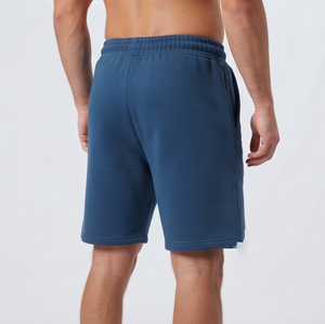 Pantalones Cortos de Forro Polar para Hombre, 100% Poliéster, con Cordón Ajustable, Bordado Chenille, Cintura Elástica, para Invierno - Product Image 5