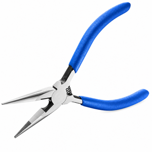 Needle Nose Pliers Long Nose Plier with Wire <b>Cutter</b> Spring Loaded Custom Logo High Quality Stainless Steel Jewelry Making Tools - Product Image 1