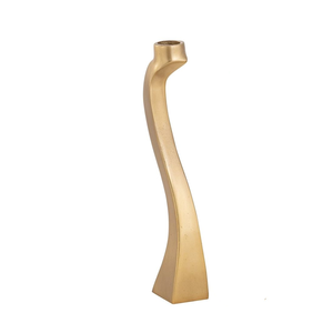 Porte-bougie de luxe pour la décoration de la maison, qualité supérieure, finition noire, support de bougie décoratif en aluminium coulé, fait main, personnalisé - Product Image 2