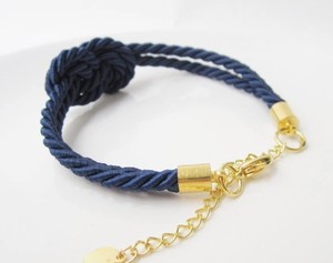 Premium Handwoven Leather & Cotton <b>Rope</b> <b>Bracelet</b> with Adjustable Knot Closure Children's Cute Style for Anniversary Occasions - Product Image 1