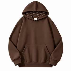 Sudadera con Capucha Extra Grande Personalizada para Hombre y Mujer, Sudadera de Algodón y Felpa, con Bolsillo Tipo Canguro, Ropa Casual de Invierno - Product Image 1