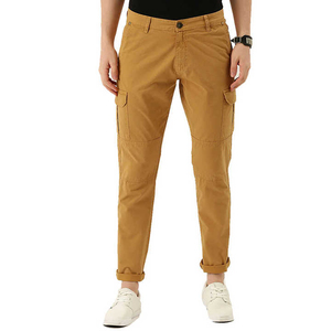 Nouveau pantalon cargo en toile pour homme, coupe slim, taille élastique, respirant, séchage rapide, écologique, confortable, décontracté - Product Image 1