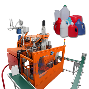 เครื่องขึ้นรูปพลาสติกแบบอัดรีดเป่าลมอัตโนมัติสำหรับภาชนะ HDPE PP ความเร็ว 150 ชิ้นต่อชั่วโมง - Product Image 1