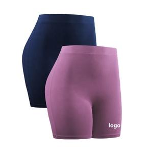 High <b>Waist</b> Striped Compression <b>Shorts</b> For <b>Women</b> Sporty Knitted Spandex Polyester Drawstring <b>Elastic</b> <b>Waist</b> Quick Dry - Product Image 3