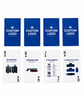 Cartes à jouer personnalisées écologiques, papier certifié FSC, fabricant de poker, vente directe