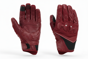 Gants de moto robustes pour la sécurité des mains, avec logo personnalisé, protection complète des doigts, respirants, antidérapants, en cuir, pour moto, OEM - Product Image 6