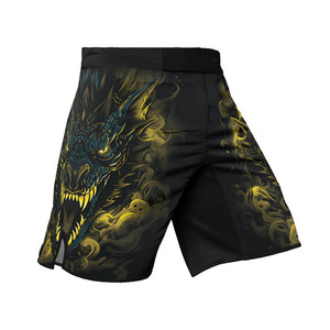 Next-Level MMA No-Gi <b>Shorts</b> Unique Sublimation Artwork 100% <b>Polyester</b> Quick Dry Breathable Fitted for Training Competition - Product Image 6