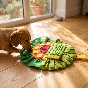 Interactive <b>Snuffle</b> <b>Mat</b> <b>Dog</b> Toy Fabric Slow Feeder Pet Chew Toy - Product Image 1
