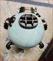 Casque de plongée de style antique, casque de plongée en eau profonde Mark V, cadeau pour les plongeurs