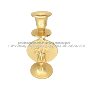 เชิงเทียนโลหะเรนเดียร์คริสต์มาสทำจากอะลูมิเนียมหรูหรามีคุณภาพสูงของตกแต่งบ้านและของขวัญสั่งซื้อขั้นต่ำ50ชิ้น - Product Image 2