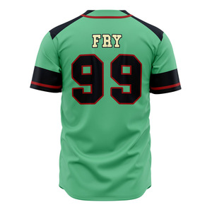 Maillot de baseball personnalisé OEM par sublimation, uniforme d'équipe, maillot de softball en gros - Product Image 2