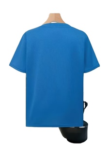 Custom Polyester T-Shirts for Holiday Gifts Team Uniforms Music Festival Outfits-Breathable Eco-Friendly Short Sleeve Neck - Product Image 2