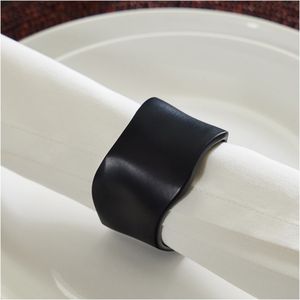 Golden Antler Shape Napkin Rings Brass 4.5cm Width Durable Christmas Table Decoration - Product Image 4