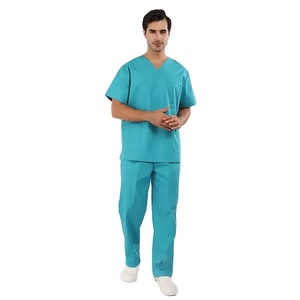 Uniformes médicaux de haute qualité pour hôpitaux, marque privée, vente en gros, manches courtes, couleur et logo personnalisés - Product Image 1