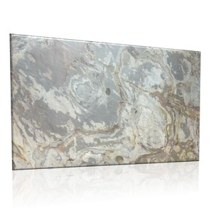 S White Slate Stone Veneer Flexible Wall <b>Sheet</b> Eco Friendly Lightweight Natural Stone Veneer for Interior Exterior Hotel - Product Image 3