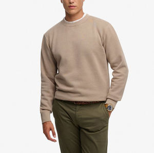 Sudadera para Hombre con Bloques de Color, Ecológica, Forrada, de Manga Larga, Cuello Redondo, de Algodón, Suave, Cálida, Informal, para Otoño, para Uso Diario - Product Image 1