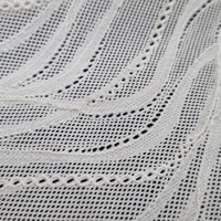 Tissu en dentelle extensible motif vague abstraite, léger, en nylon et élasthanne, 150 cm, découpe libre, maille chaîne, pour vêtements et sous-vêtements, qualité coréenne supérieure