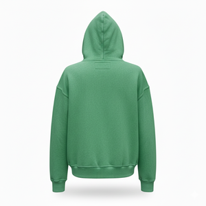 Sudadera con capucha personalizada de 500 g/m² de poliéster/algodón para hombre, estilo oversize, con logo bordado en 3D, 100% forro polar, antiarrugas, con capucha sólida. - Product Image 2