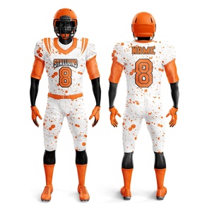 Uniforme de football américain personnalisé, respirant, antibactérien, anti-UV, séchage rapide, sublimation, taille XXL, prix bas, vêtements de sport - Product Image 5