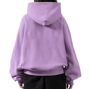 Sweat à capuche pull-over pour femme, tissé, avec badge imprimé personnalisé, de haute qualité, respirant, grandes tailles, hiver, service OEM, fabriqué au Pakistan - Product Image 3