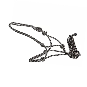 Corde de trelage pour cheval en coton tressé de qualité supérieure avec mousqueton robuste, corde de licou durable pour l'équitation, l'entraînement, le toilettage et l'écurie - Product Image 3