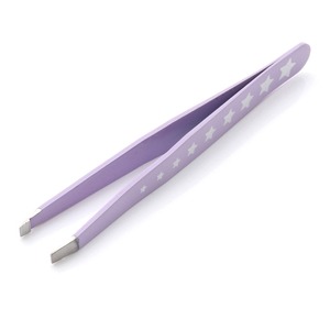 Pince à épiler professionnelle en acier inoxydable personnalisée pour manucure, épilation des sourcils et des cils, vente en gros sous marque privée - Product Image 1