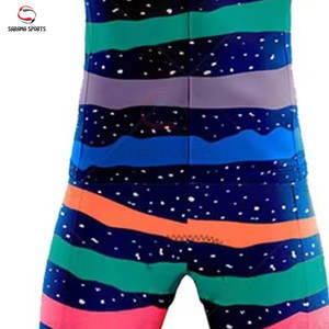 Traje de Triatlón de Compresión de Calidad Premium con Media Cremallera y Material Súper Elástico para Ciclismo, Running y Natación - Conjunto Corto - Product Image 5