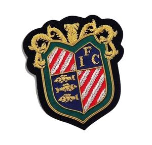 ตราสัญลักษณ์ติดเสื้อเบลเซอร์แบบสั่งทำพิเศษ คุณภาพสูง งานแฮนด์เมด รูปทรงดอกไม้ปักนูน 3 มิติ พร้อมเข็มกลัดนิรภัย - Product Image 1