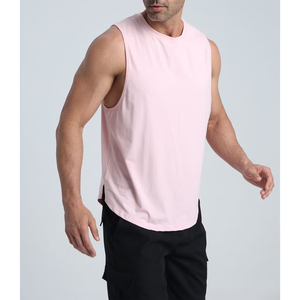 Fournisseur en gros d'équipements de musculation, usine directe, débardeur de musculation pour l'entraînement en salle, vêtements de sport, débardeur surdimensionné à séchage rapide - Product Image 6