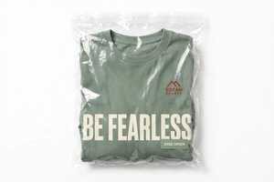 เสื้อยืดคอกลมทรงเข้ารูป ยูนิเซ็กซ์ ผ้าฝ้าย 100% พิมพ์โลโก้ด้านหน้าตามสั่ง พร้อมคำคมสร้างแรงบันดาลใจ เนื้อผ้าหนา 220GSM ใส่สบายผิว - Product Image 6