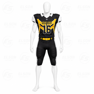 Uniforme de football américain sur mesure de haute qualité, respirant, best-seller - Product Image 6