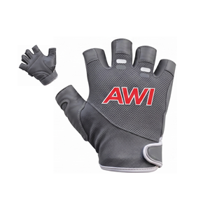 Unisex Half-<b>Finger</b> Fitness Gloves Leather Breathable Non-Slip Weight Lifting Gym Training <b>Support</b> - Product Image 4